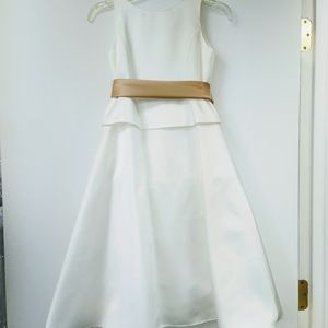 Dress long Us Angels size 6X white